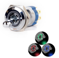 Metal Toggle Anahtar RGB