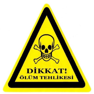 T90 Yapışkanlı Uyarı Etiketleri