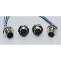 M12 Panel Tipi Konnektörler