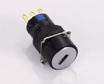 K16-7123 Anahtarlı Buton 1-0-2