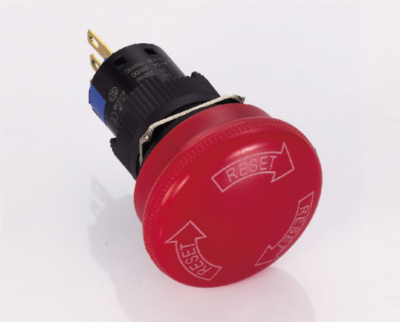 K16-812-N Emniyet Butonu 2NO+2NC