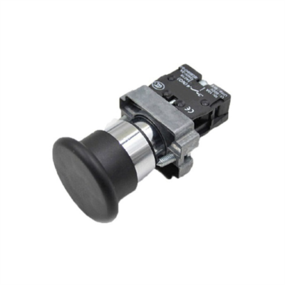 XB2-BC21 Mantar Buton Siyah NO