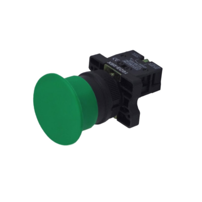 XB2-EC31 Mantar Buton Yeşil NO