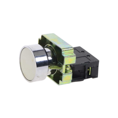 XB2-BA11 22mm Yaylı Buton Beyaz 1NO