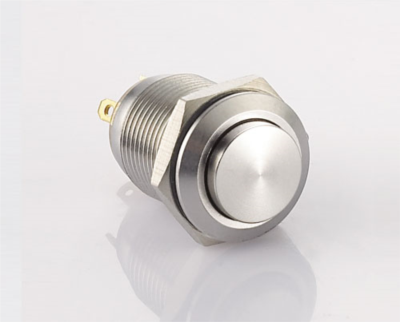 J12-221 Metal Yaylı Buton 1NO