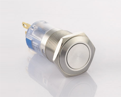 J16-211-E Metal Yaylı Buton 1NO+1NC