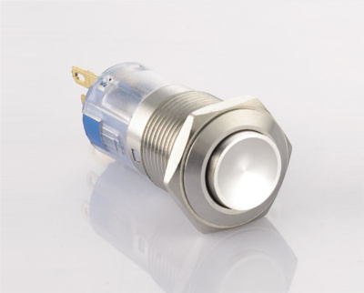 J16-322-E Metal Kalıcı Buton 2NO+2NC