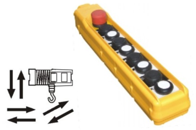 COB-C4 Tek Hız Vinç K. Butonu