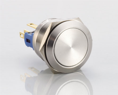 J22-211 Metal Buton Yaylı 1NO+1NC