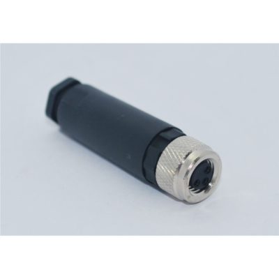 SL08-F03S M8 3 Pin Düz Dişi Konnektör